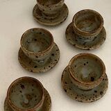 5 Gustave Tiffoche egg cups