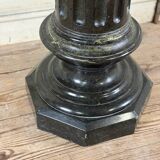 Column in green serpentine marble from around 1880