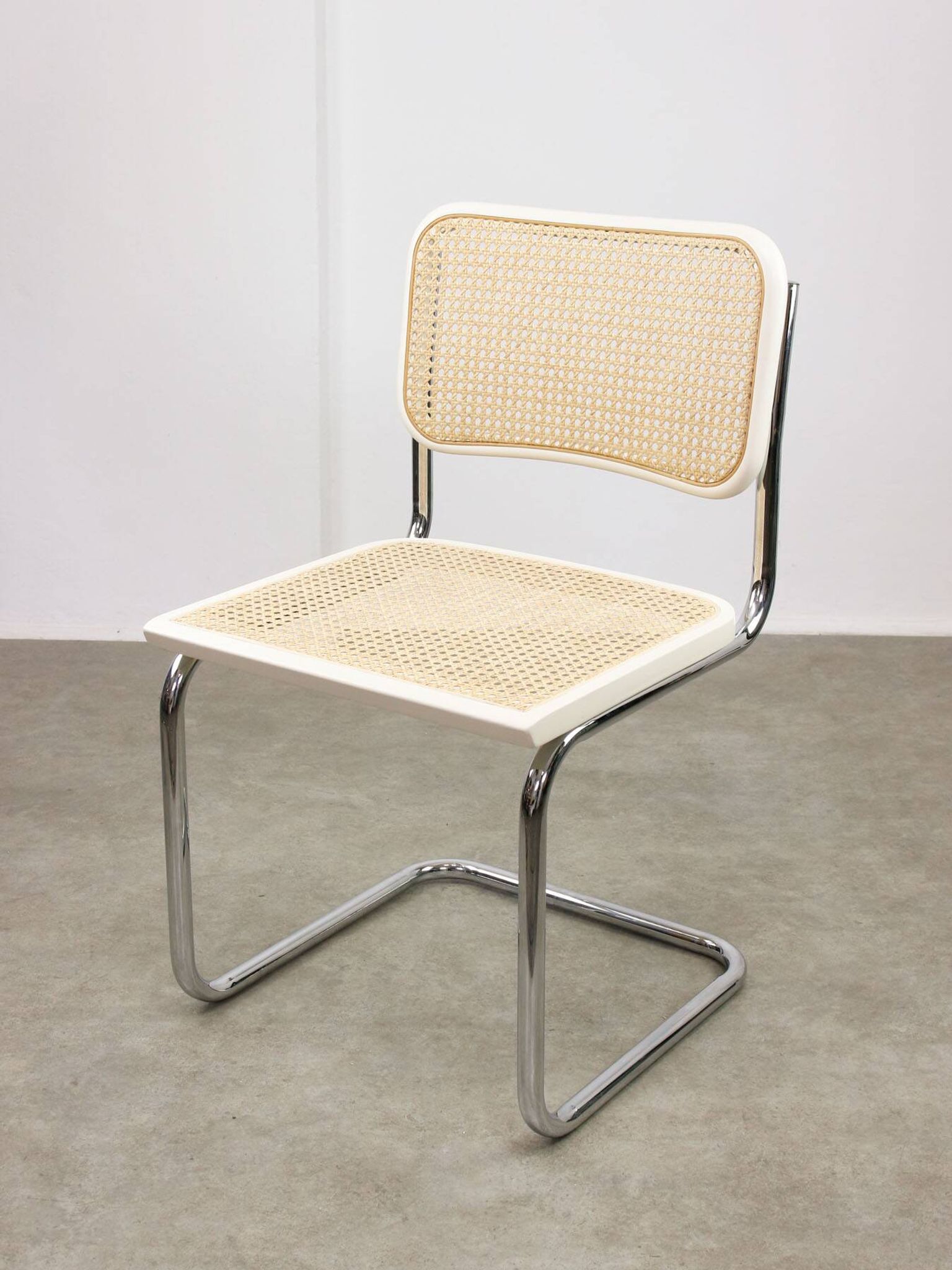 Chaise vintage Cesca B32 par Marcel Breuer