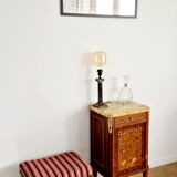 Low furniture marquetry style louis XVI