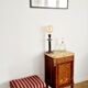 Low furniture marquetry style louis XVI