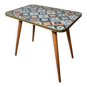 table à plantes vintage
