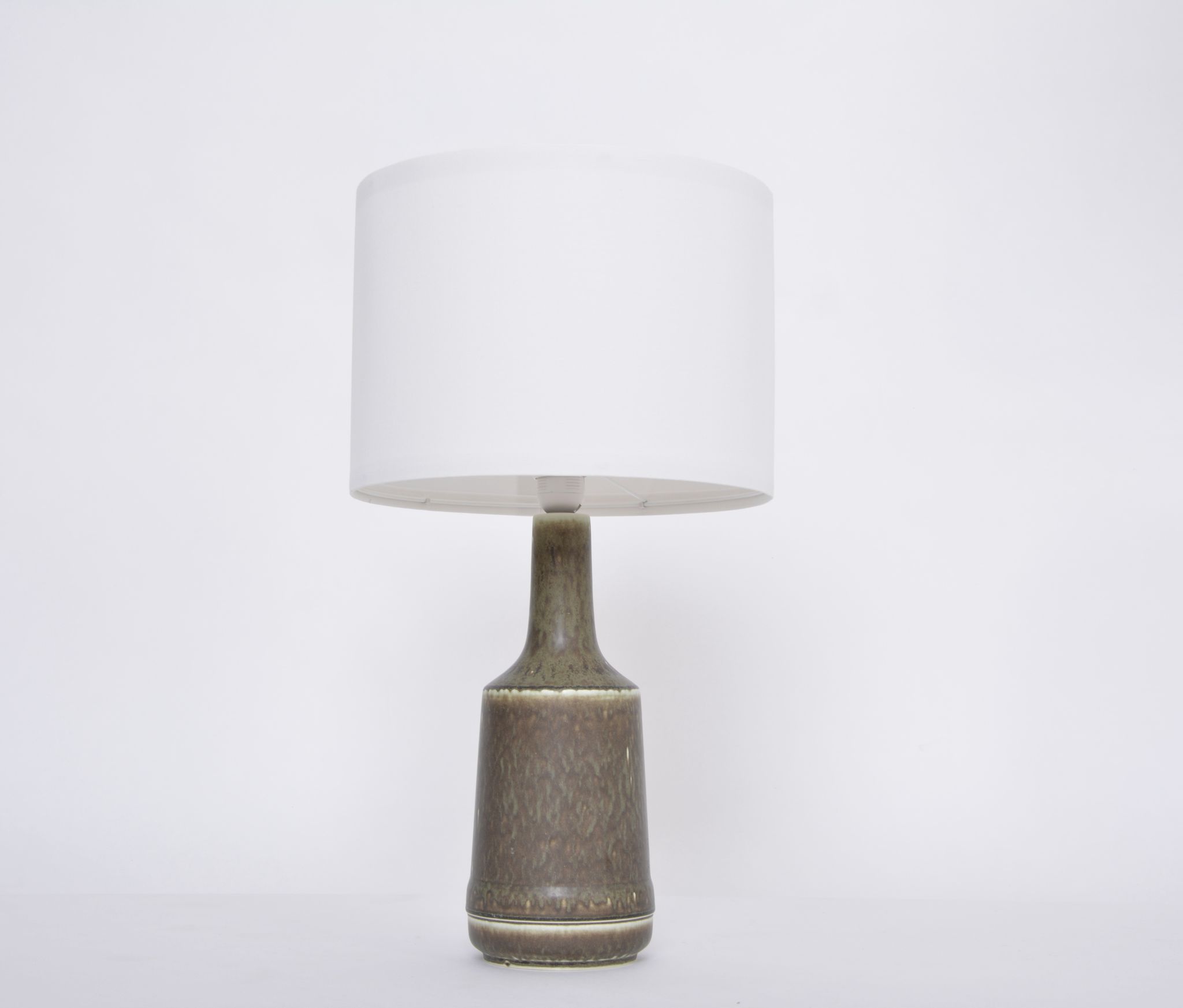Danish mid-century modern ceramic table lamp by Desiree Stentoj