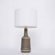 Lampe de table en céramique danoise moderne du milieu du siècle par Desiree Stentoj