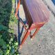 Console made of Honduran mahogany
