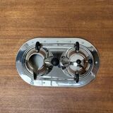 Postmodern Italian plateau for sugar and milk by Michael Graves for Alessi, 1980s, set of 3.