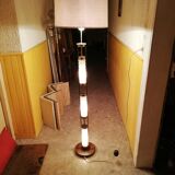 Vintage chrome and glass floor lamp 5 lights