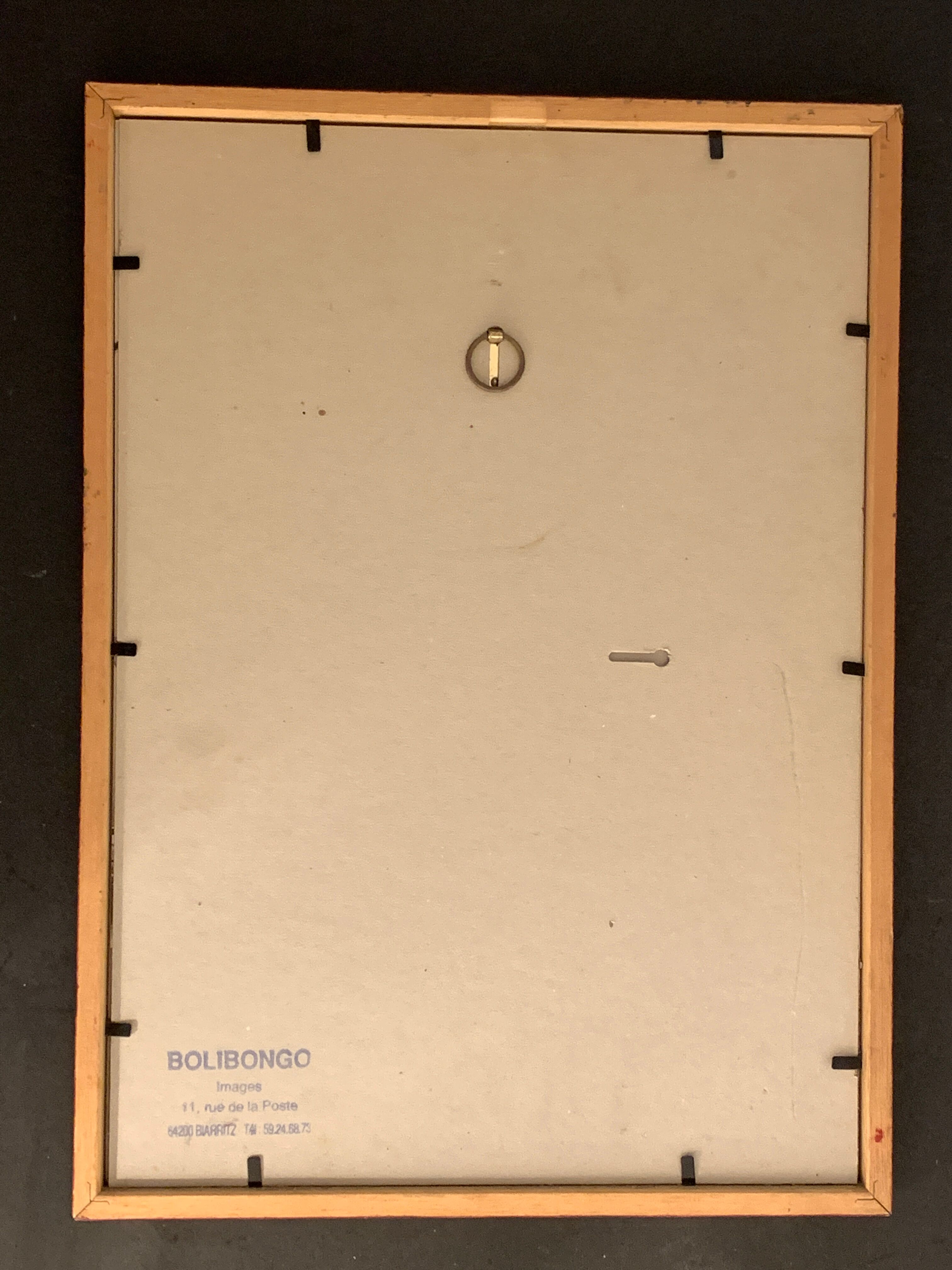 Framed photography, sailboat theme