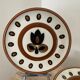 Series of 6 plates Boch model Kimono 60s