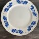 Set of 5 boch la louvière dinner plates