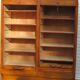 Double curtain binder, 1950-1960 in oak
