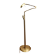 Adjustable swing arm modernist floor lamp