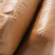 Bengodi vintage cognac leather sofas design Cini Boeri for arflex italy