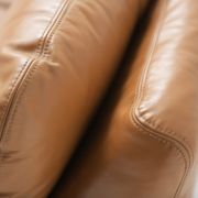 Canapés en cuir cognac Bengodi design Cini Boeri pour Arflex Italie