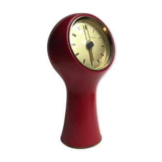 Horloge rouge Section de Angelo Mangiarotti