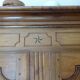 magnificent two-body buffet from the 18th century in walnut – an exceptional antique piece