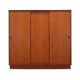 Teak wardrobe, Danish design, 1960s, manufacturer: Denmark