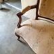 Louis XV style sofa bench in molded and carved wood - nineteenth century
