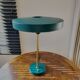 Vintage Philips Timor desk lamp, 1960s, green model.
