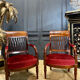 Pair of empire period armchairs