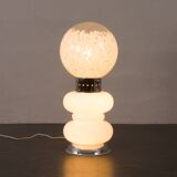 Space Age Murano glass  lamp by Carlo Nason, Mazzega, Italy, 1970s