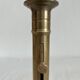 Vintage brass high hand candle holder