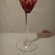 Saint louis chantilly 6 rhine wine glasses roemer colored crystal - 21.5 cm