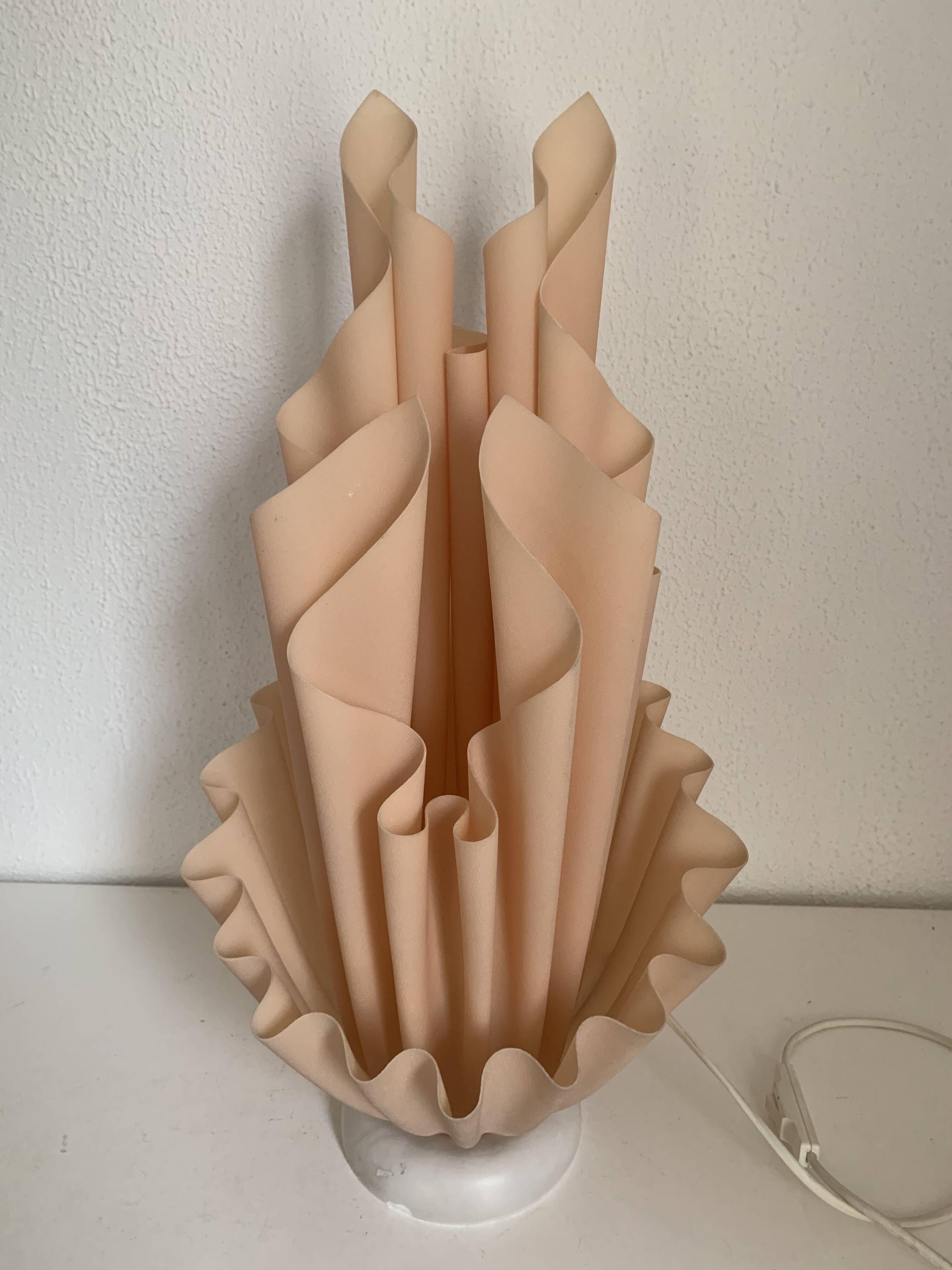 Vintage 1970 Georgia Jacob Corolle Lamp - 51 cm