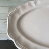 Sarreguemines France vintage oval serving dish