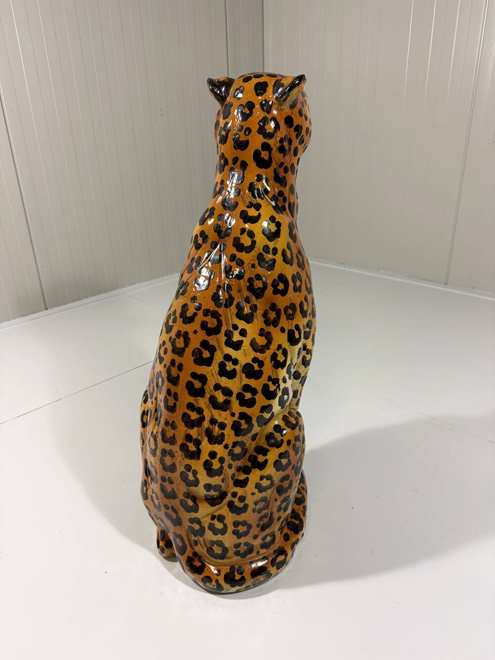 Large Italian ceramic leopard 1970’s