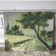 Landscape oil painting