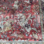 Vintage Persian Ghoum 108 X 164 CM hand made silk carpets