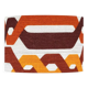 Mexico H28 D45 lampshade - woolly fabric 1970