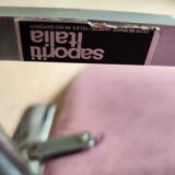 Leather armchair from the Giovanni Offredi years, Saporiti, 1970/80, Italy