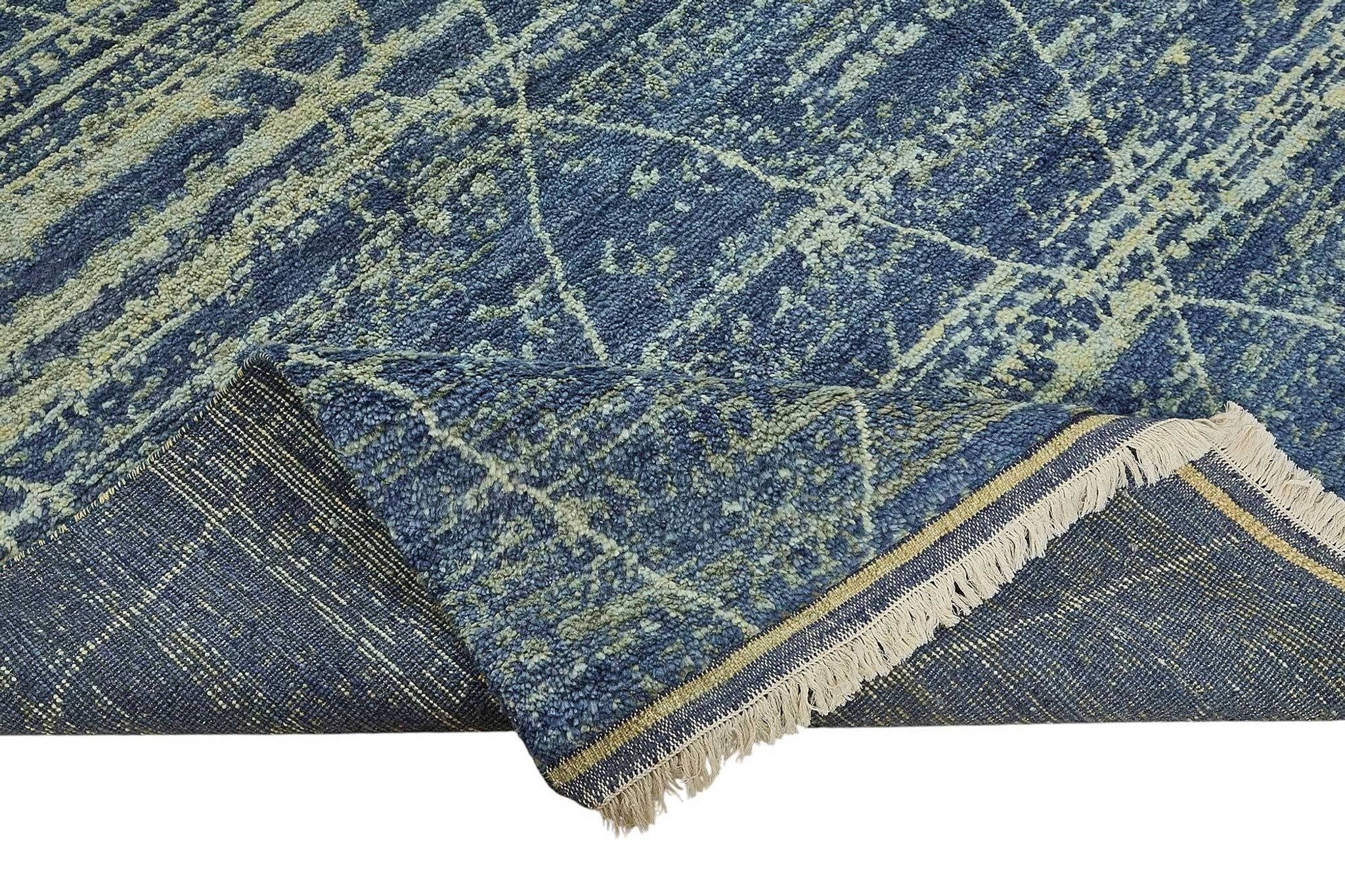 Turkish Handknotted Wool Oushak Rug 287 cm x 390 cm