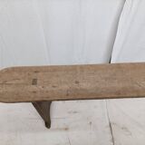 Ancien banc de ferme en bois
