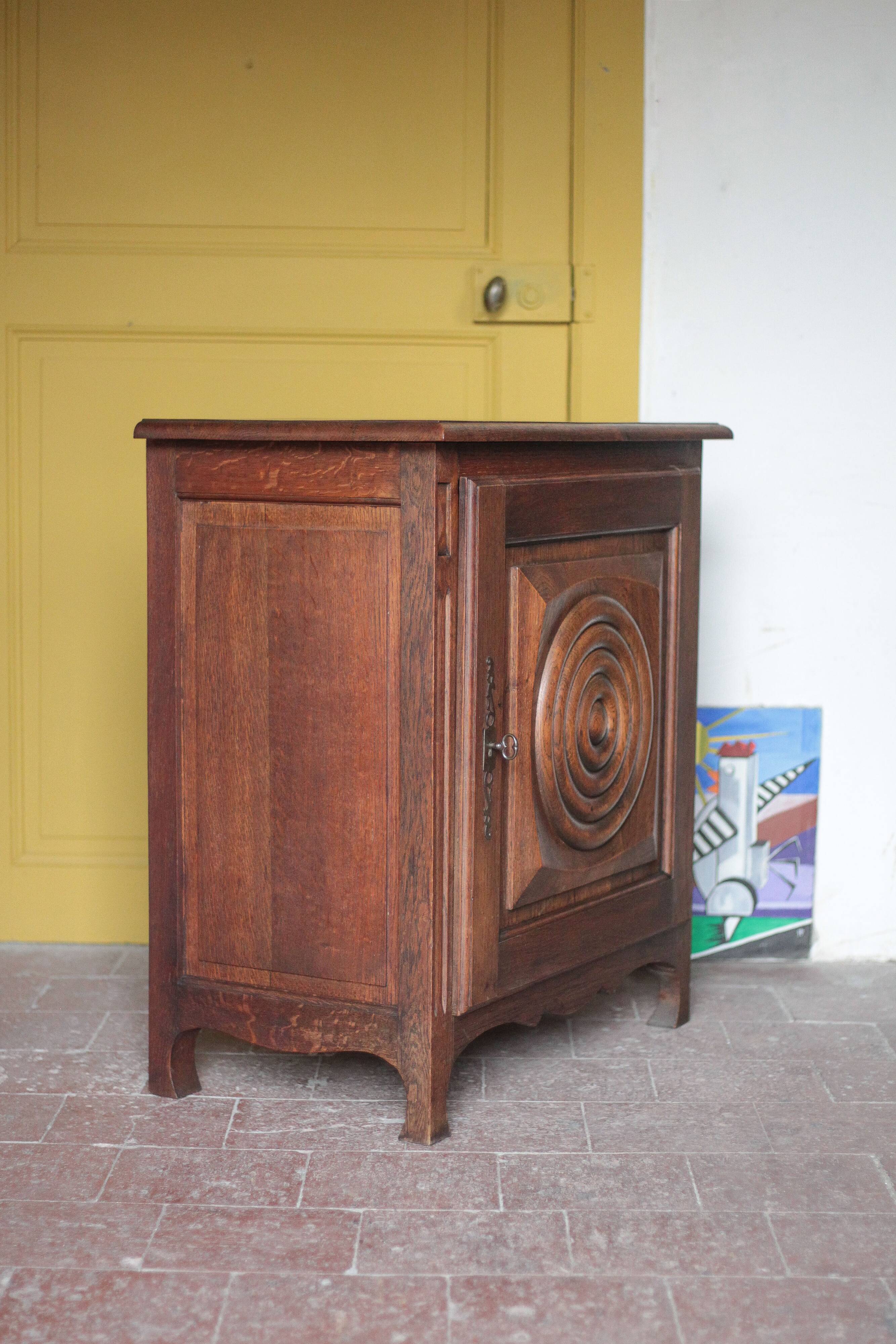 Meuble bois 1 porte, meuble confiturier, meuble de rangement,déco intérieur