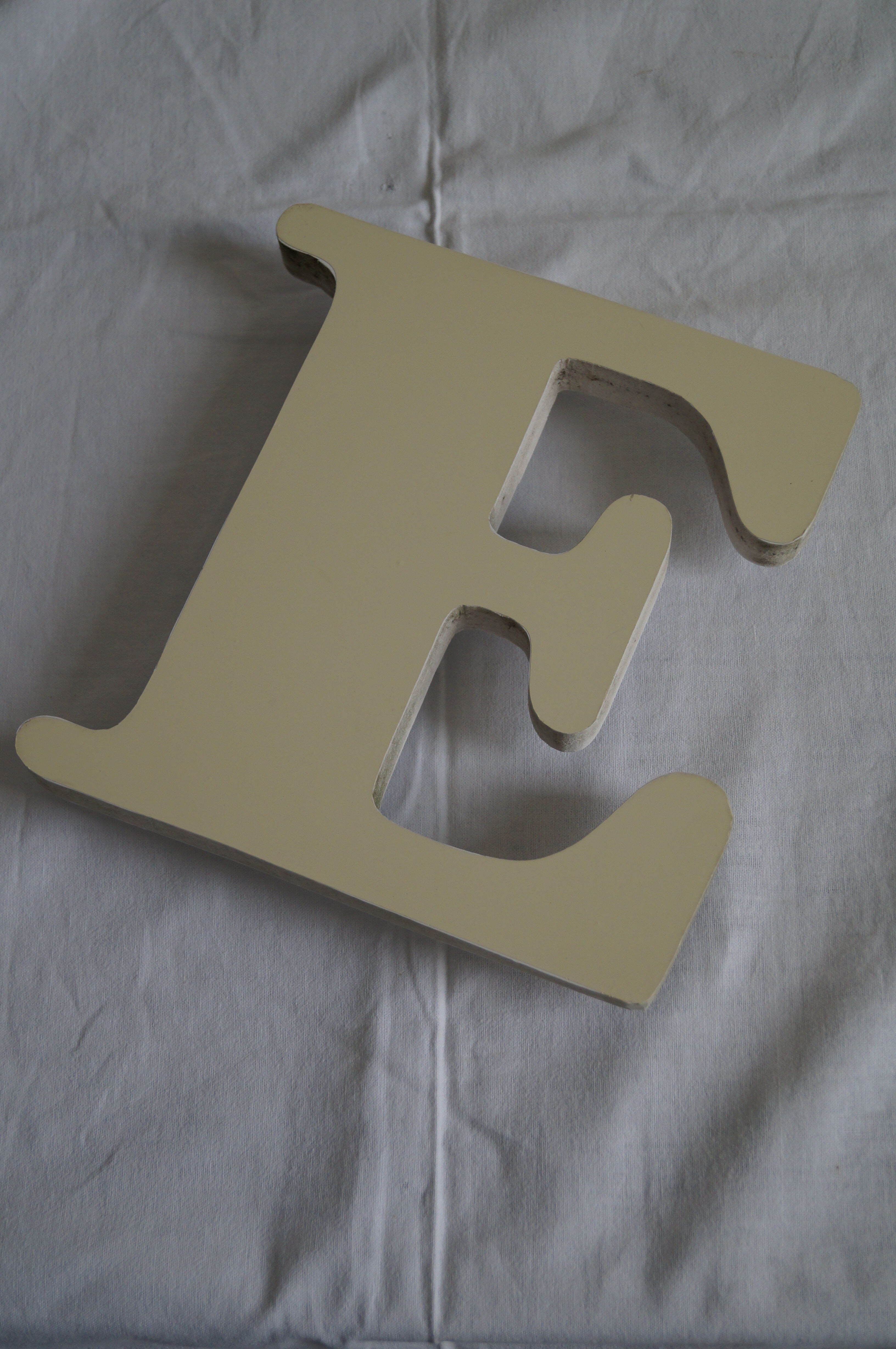Old sign letter