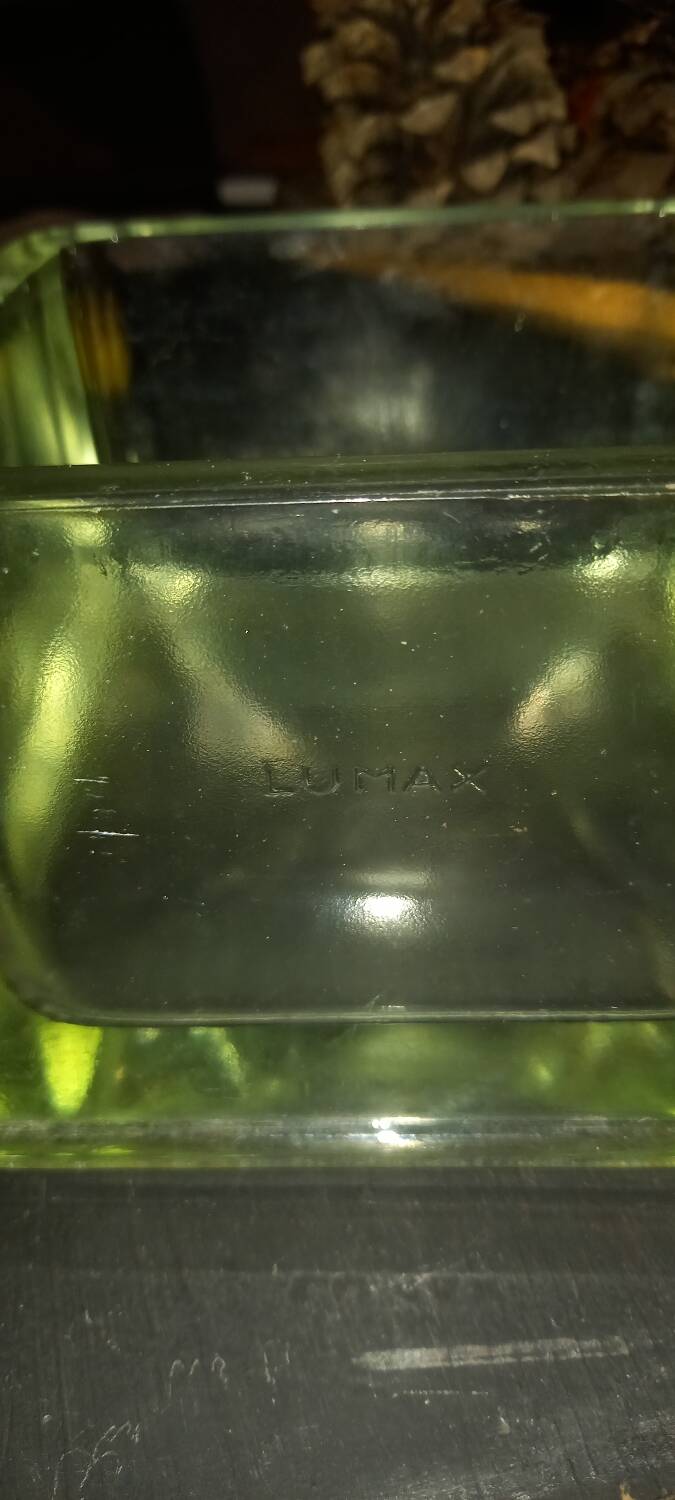 Lumax rectangular tray