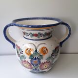 Large HB Henriot Quimper vase