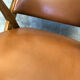 Fauteuil dal vera vintage circa 1950