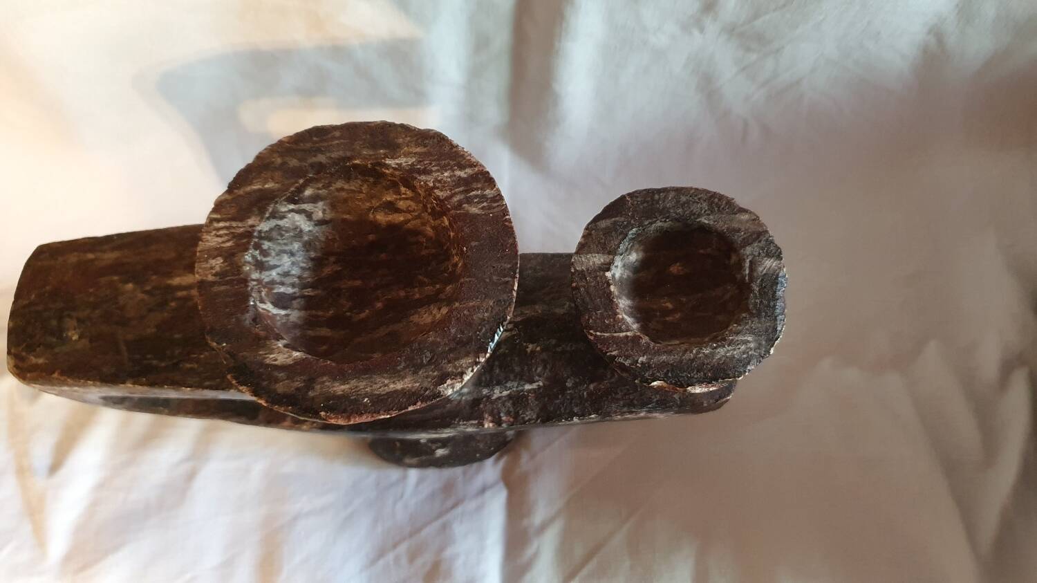 Brutalist candle holder