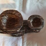 Brutalist candle holder