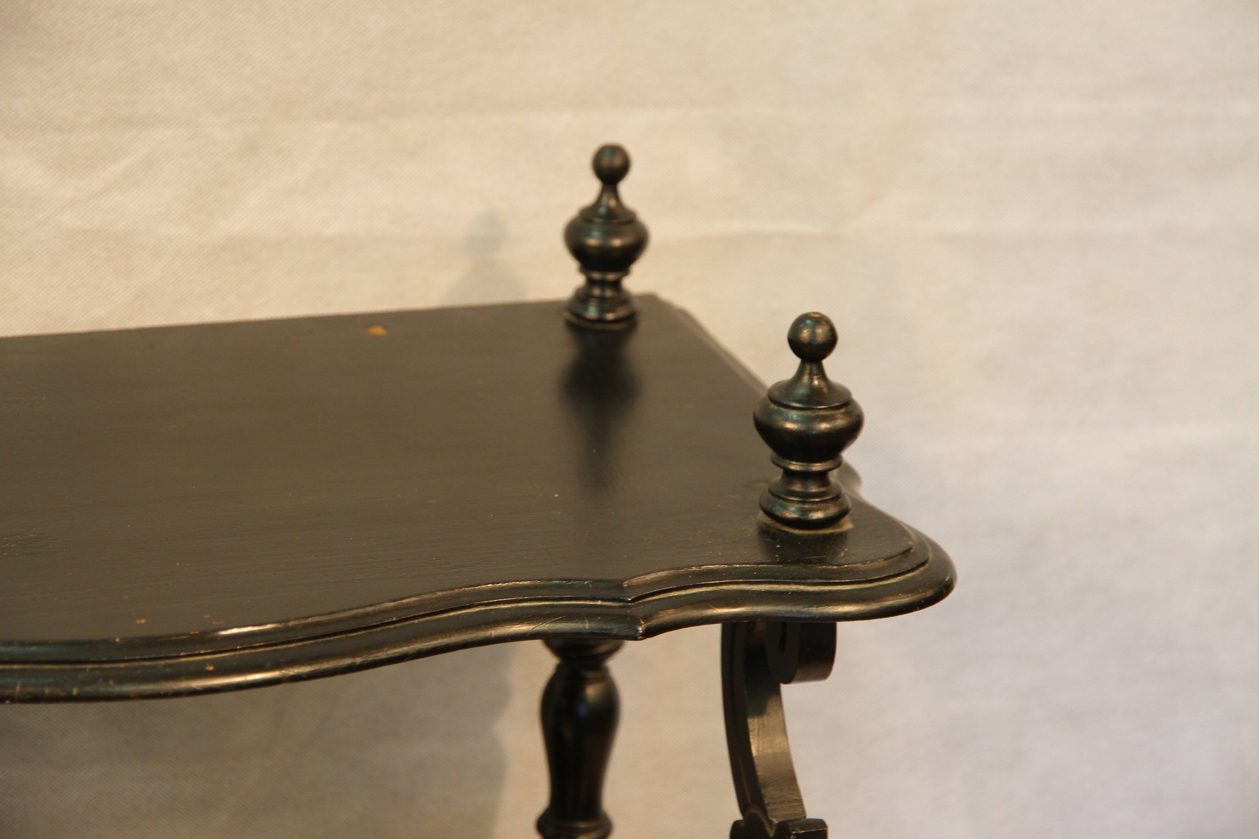 Music time blackened wooden locker Napoleon III