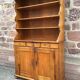 Vaisselier rustique régional vintage en sapin