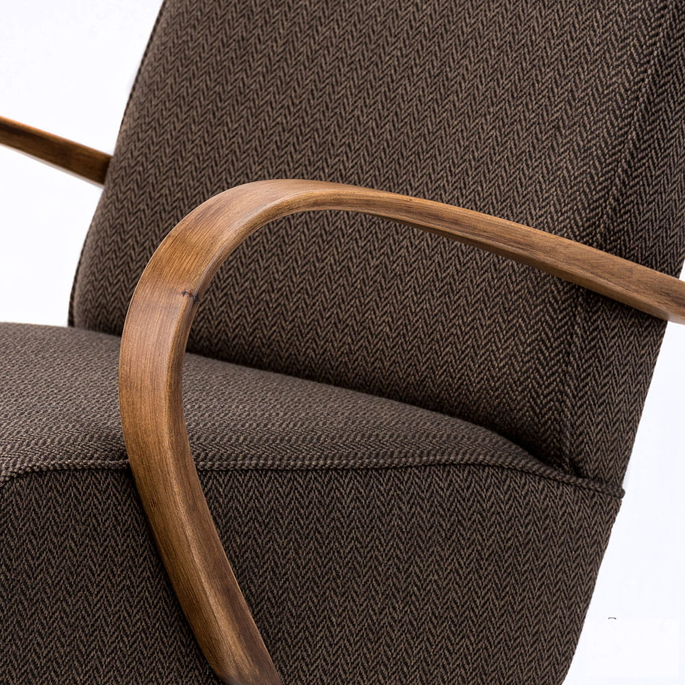 Paire de fauteuils type 53 design Jaroslav Smidek Ton années 1960