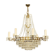 Hot air balloon chandelier 8 stamp fires