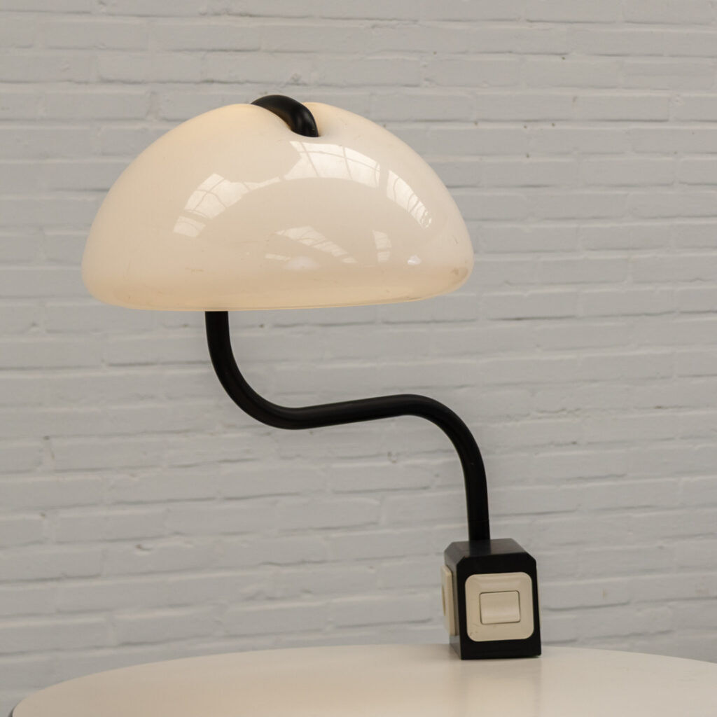 Serpente table clamp lamp Martinelli Luce