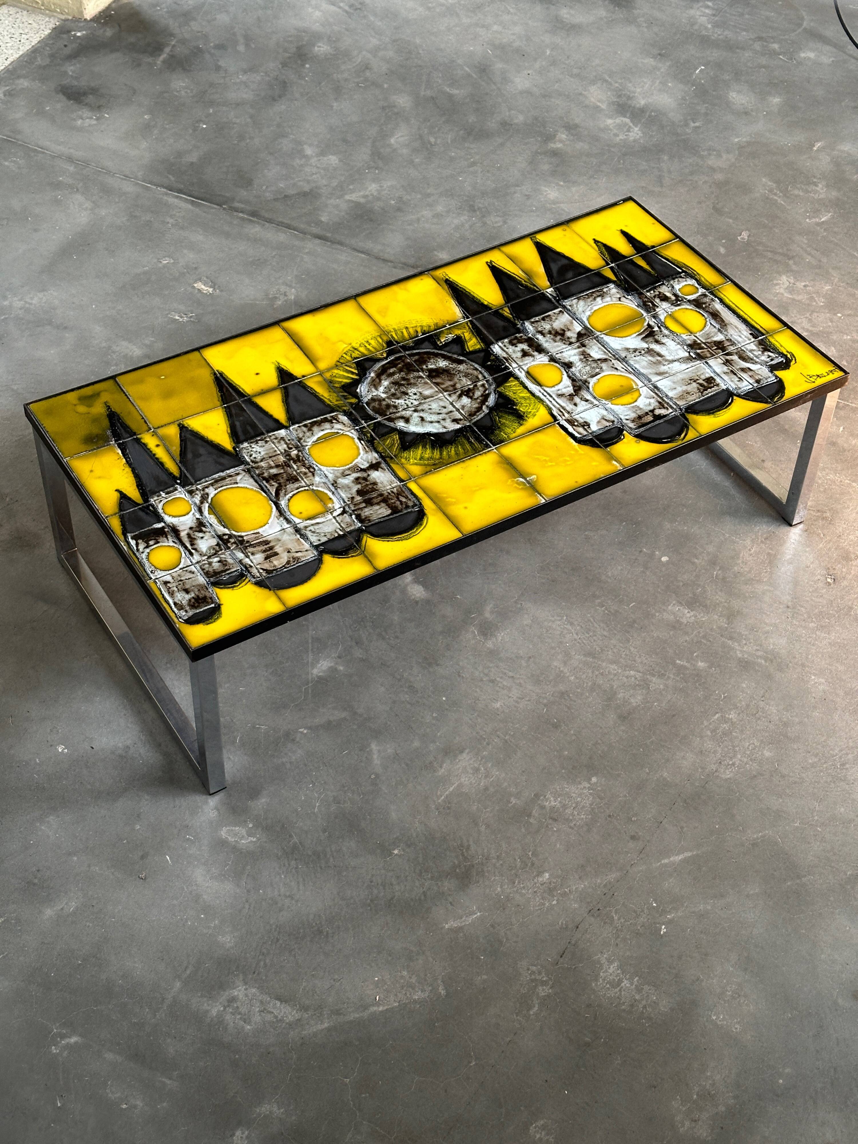 1960s Coffee table by Juliette Belarti