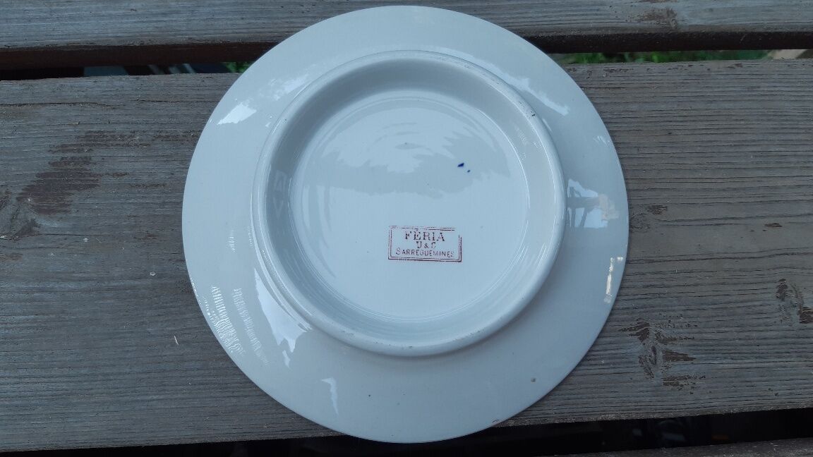 Heel plate Sarreguemines Féria